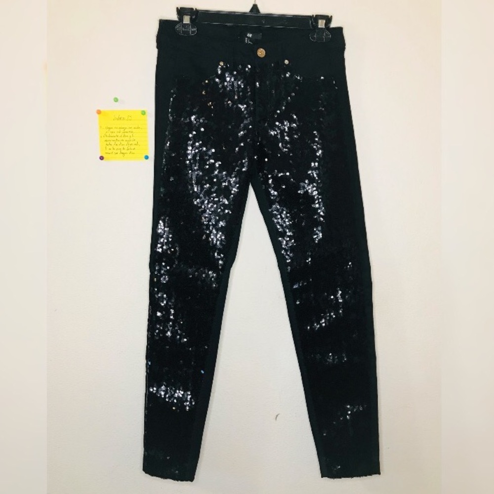H&M Pants Sequins On Front